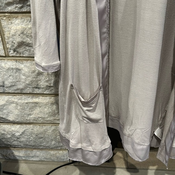 Coldwater Creek open front neutral cardigan 100% rayon XL - Picture 4 of 7